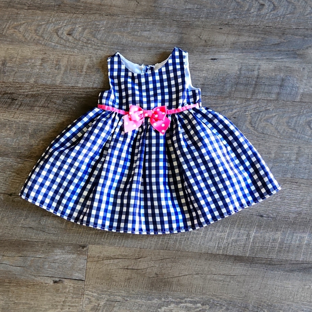 Blue Gingham Dress